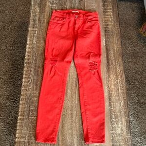 Citizens of humanity coral denim jeans